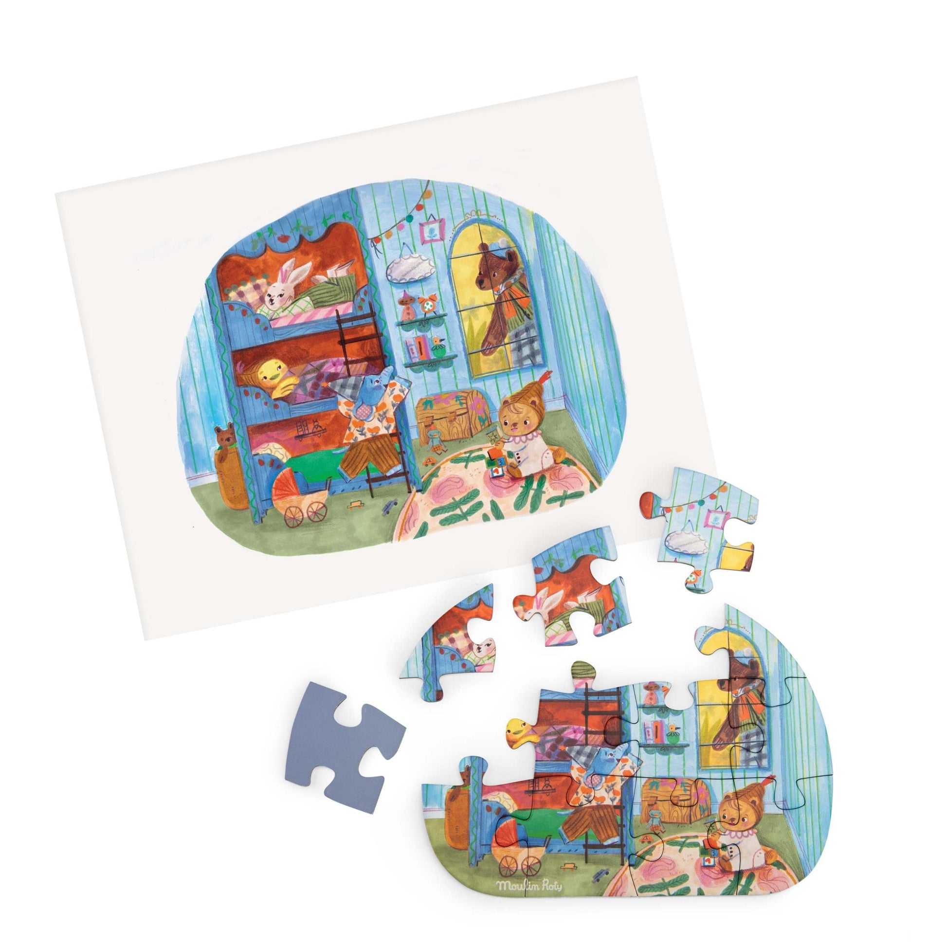 Les Minouchkas A Perfect Day - 4 Mini Puzzles