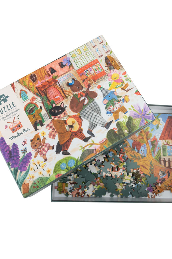 Les Minouchkas Spring Festival Puzzle 500pc