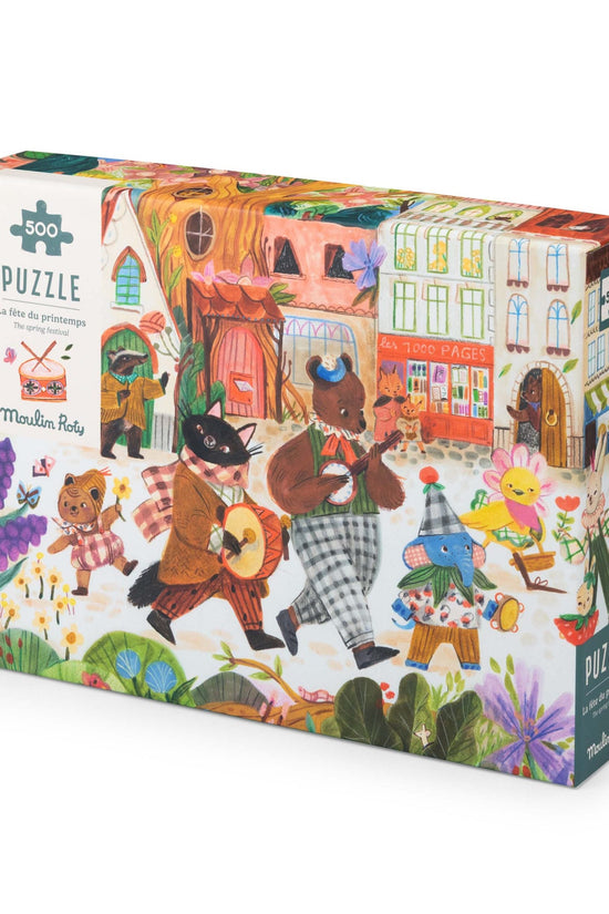 Les Minouchkas Spring Festival Puzzle 500pc