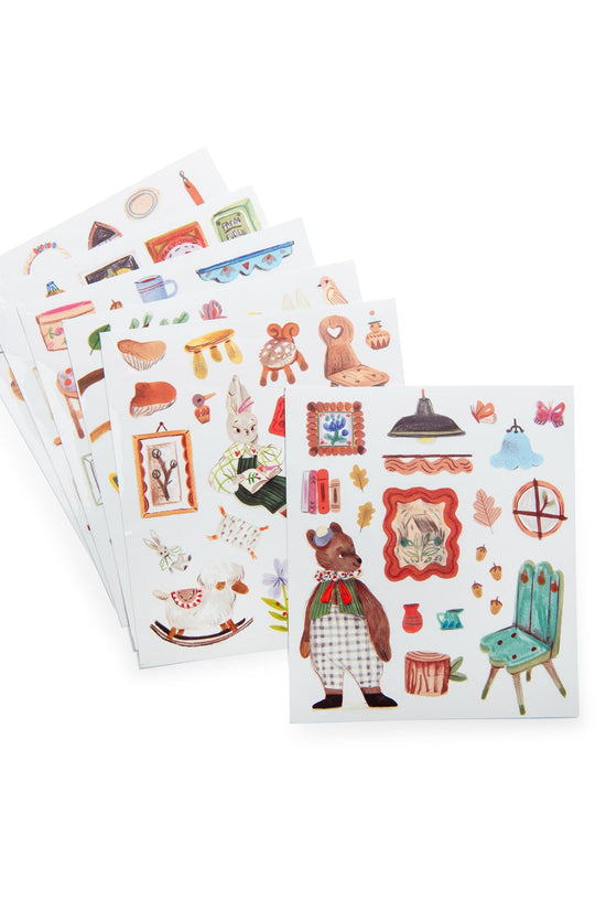 Les Minouchkas Colouring & Sticker Book