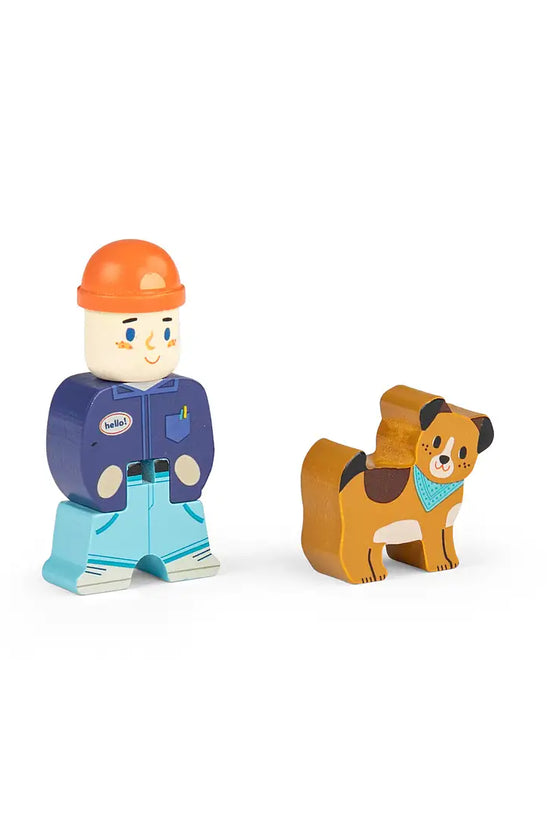 Avenue du Moulin Car Transporter Set