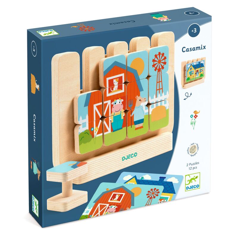 Casamix Vertical Wooden Puzzle