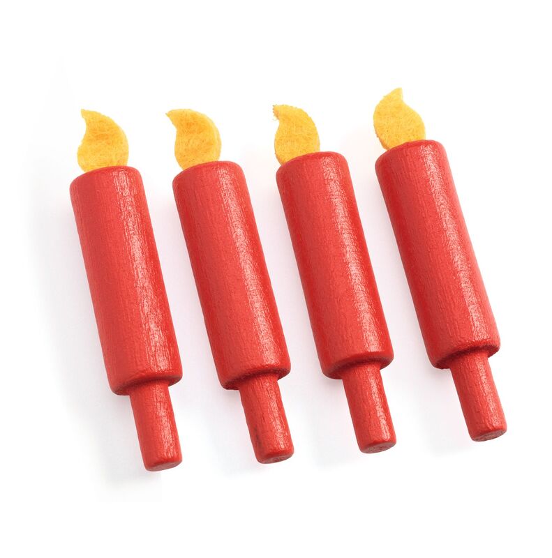 Happy Birthday Cake & Candles Set