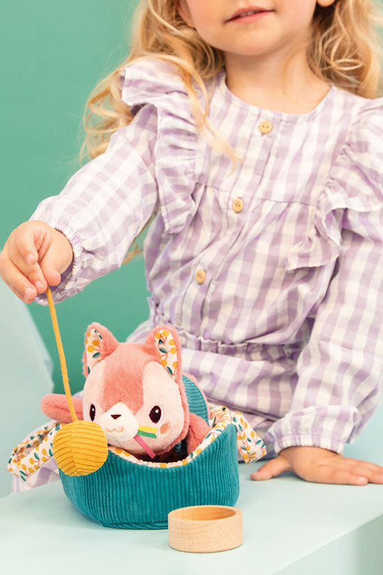 Jeanne Cat with Basket