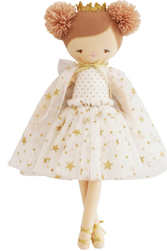 Poppy Princess Strawberry Blonde Ivory Doll