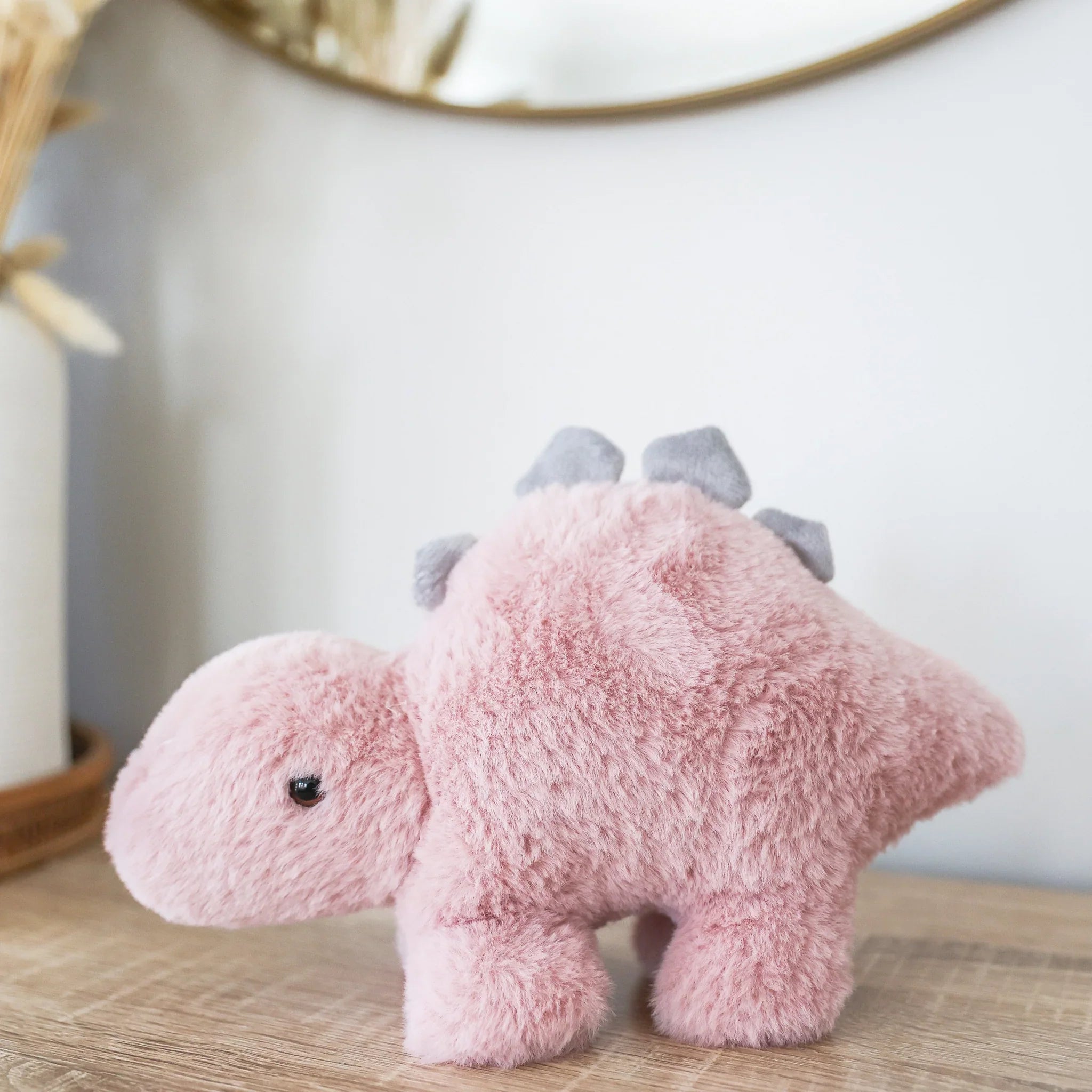 Plush Baby Dino Pink