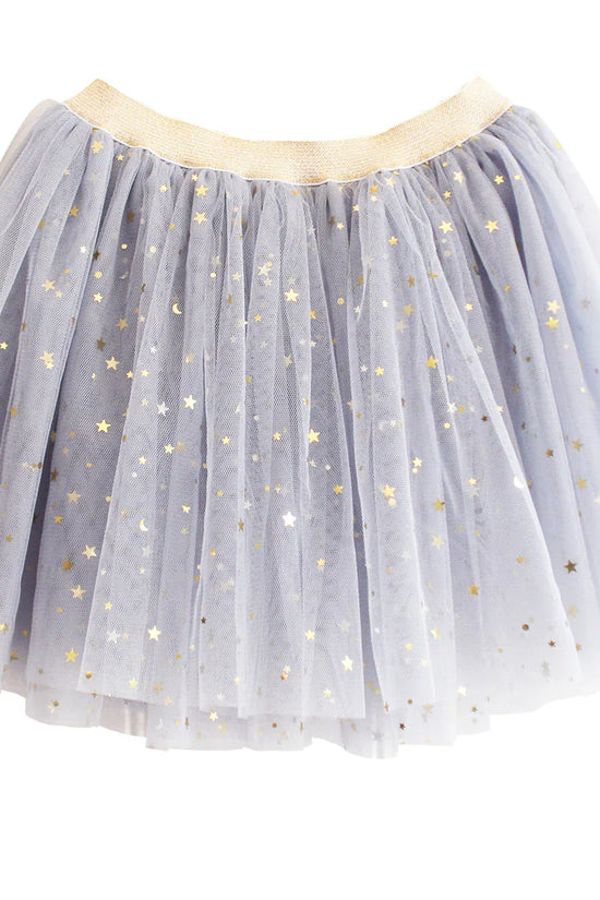 Dress Up Tutu – Grey with Gold Stars