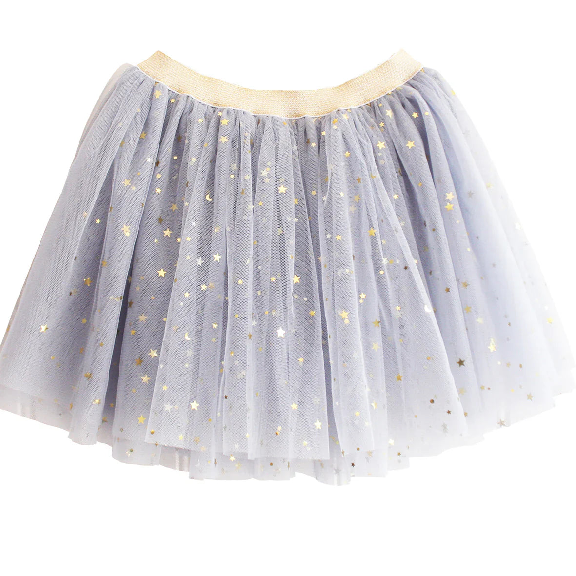 Dress Up Tutu – Grey with Gold Stars