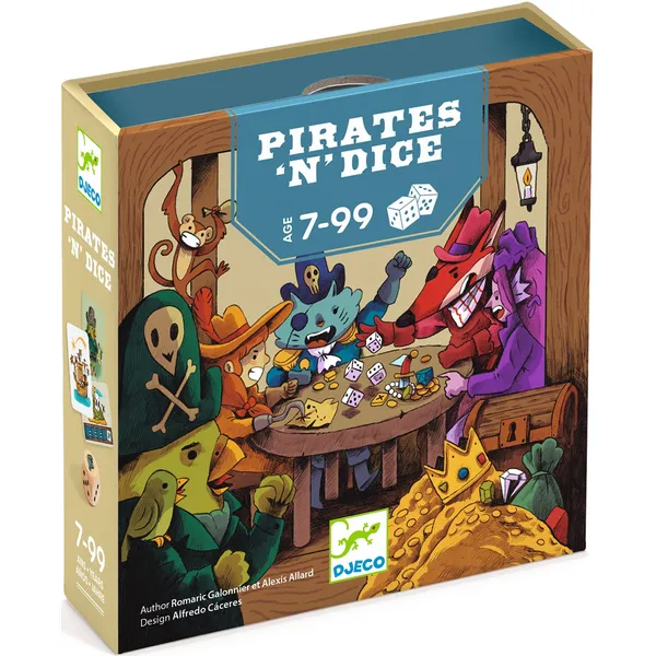 Pirates'n'Dice Card Game