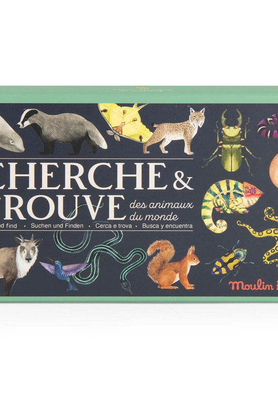 Autour de Monde Seek and Find Card Game