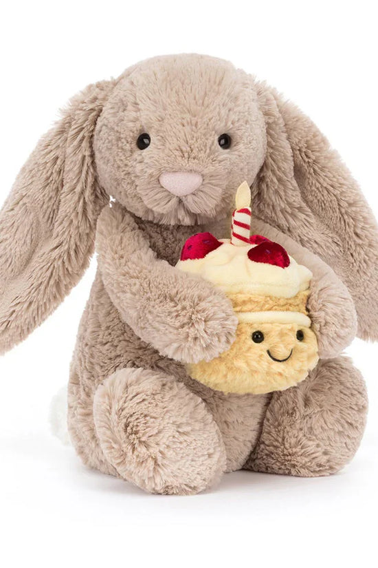 Bashful Beige Bunny Birthday