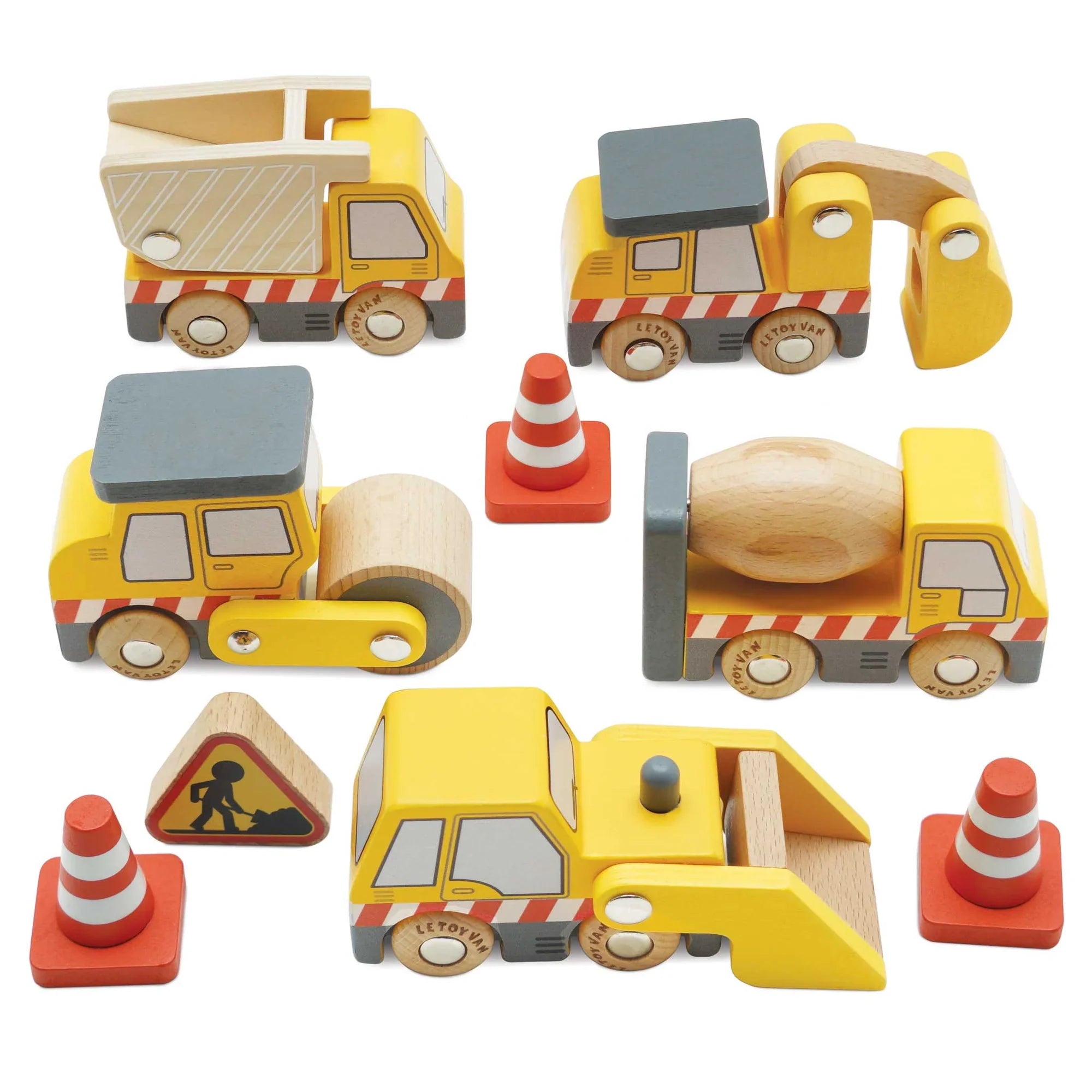 Construction Vehicle Set (9 Piece)