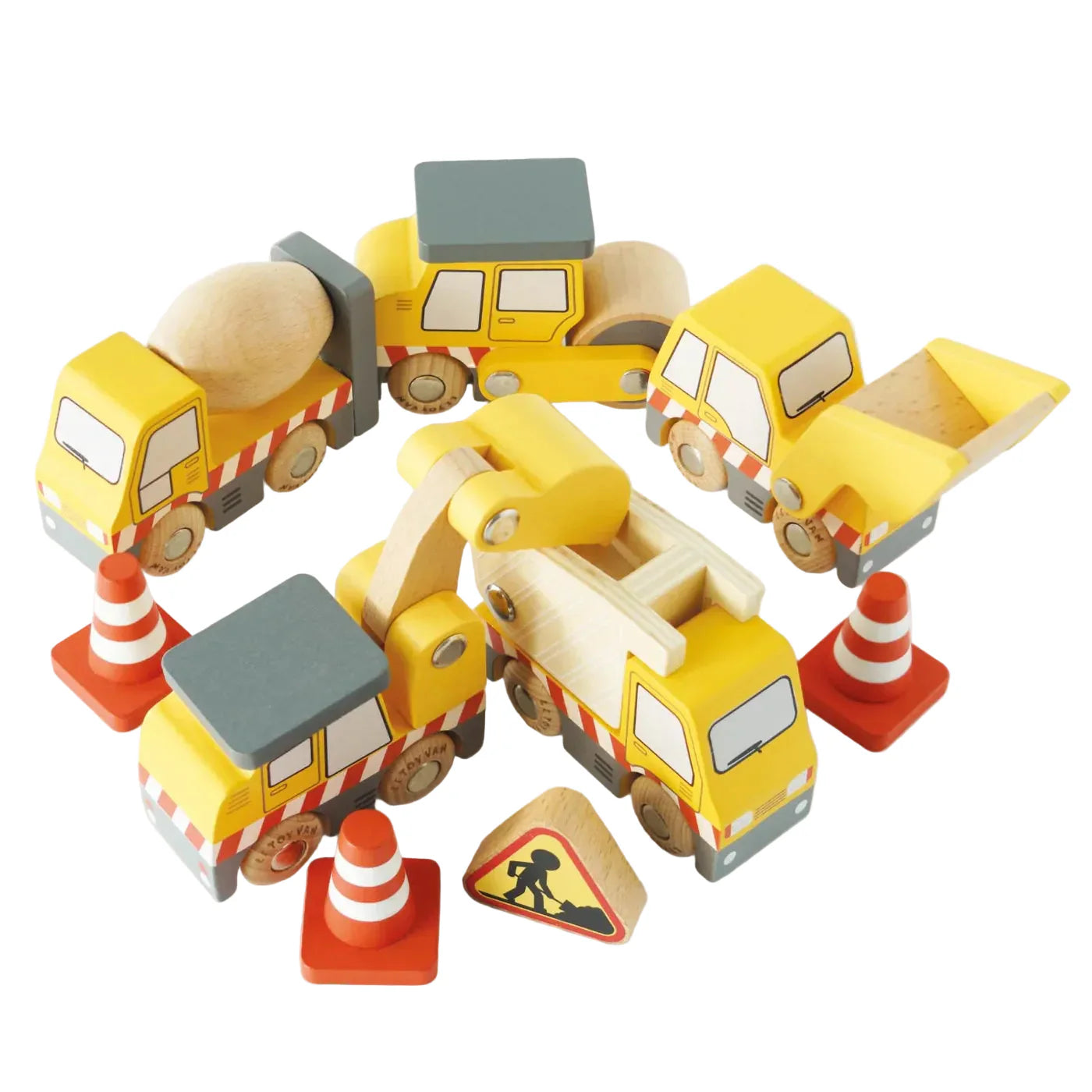 Construction Vehicle Set (9 Piece)