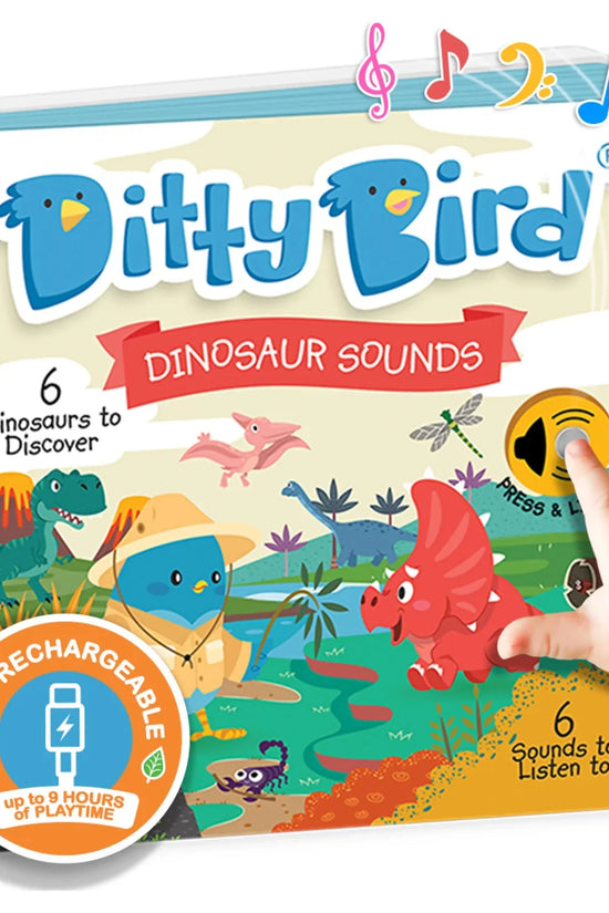 Dinosaur Sounds (Rechargeable Sound Book)