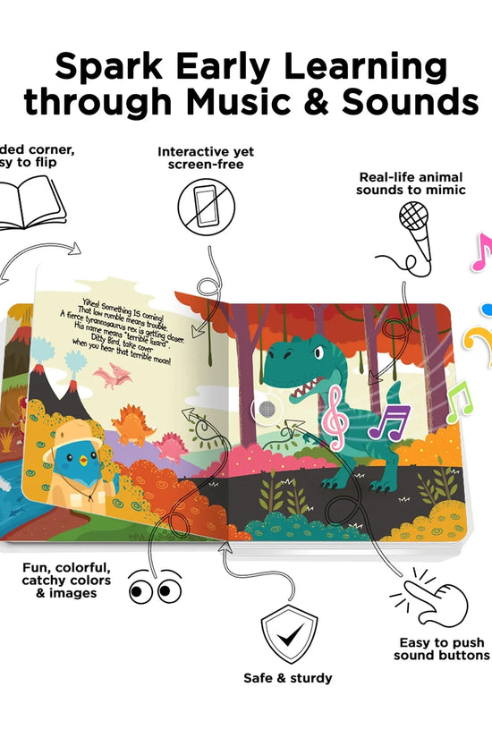 Dinosaur Sounds (Rechargeable Sound Book)
