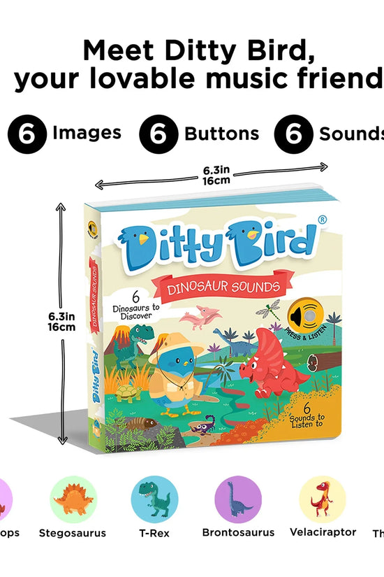 Dinosaur Sounds (Rechargeable Sound Book)