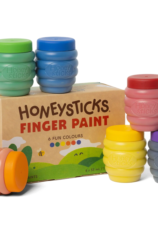 Finger Paints 6pk - Easy Wash