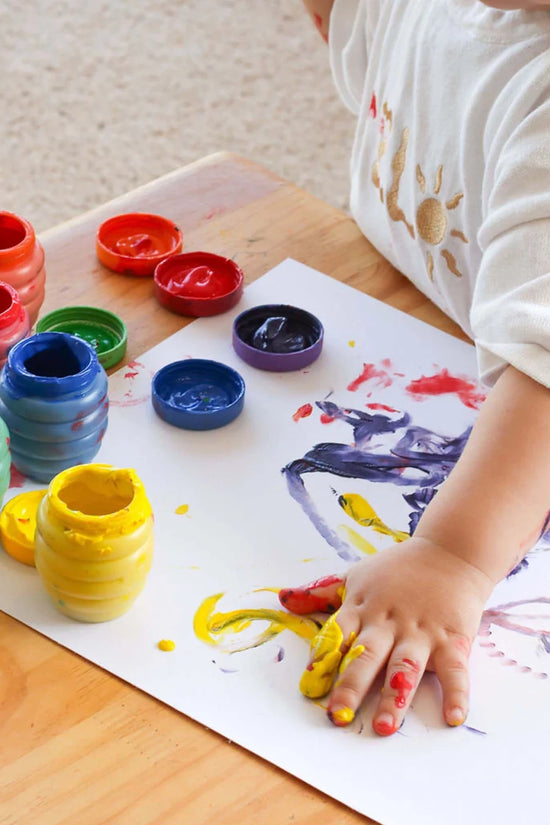 Finger Paints 6pk - Easy Wash