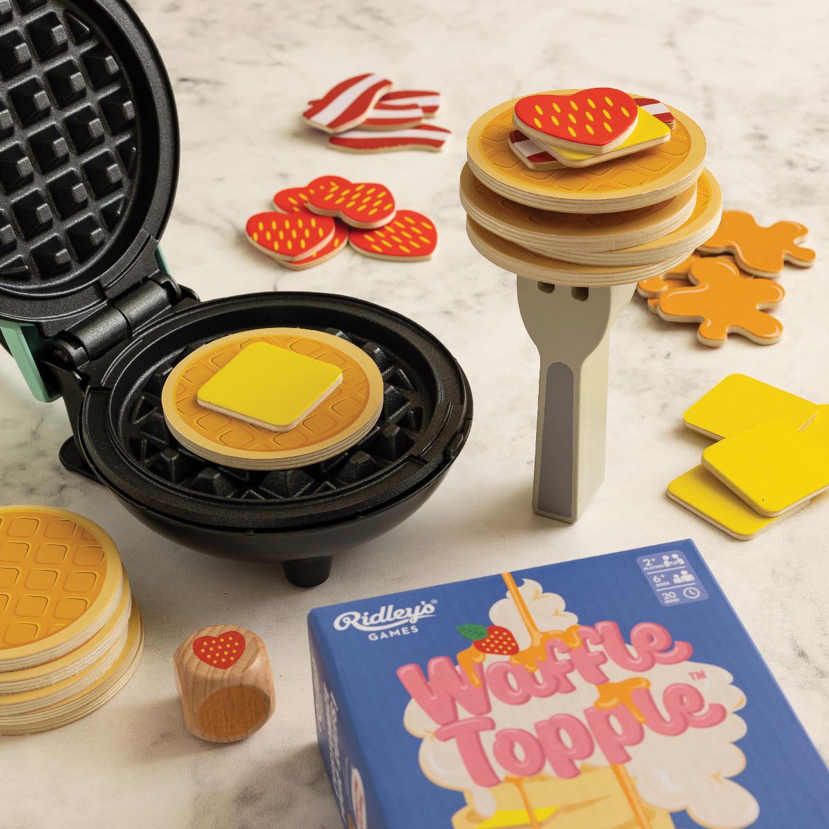 Waffle Topple Game