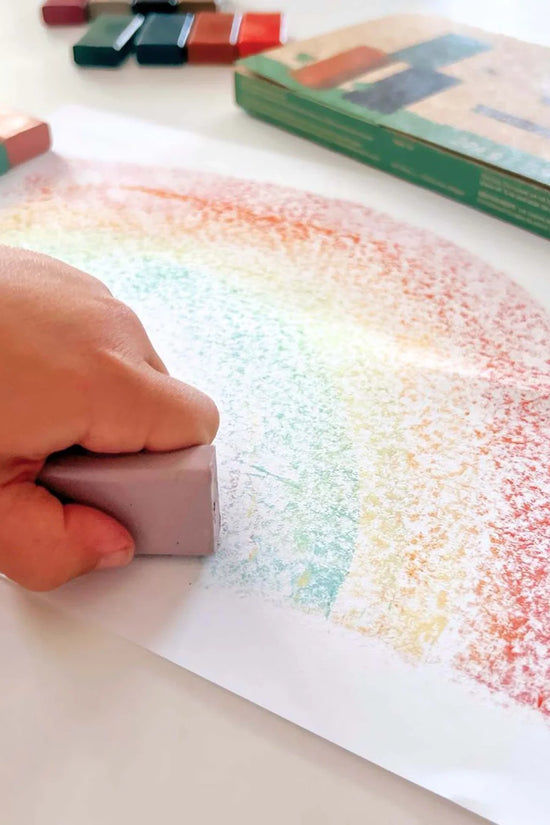 Beeswax Crayons Blocks 12pk