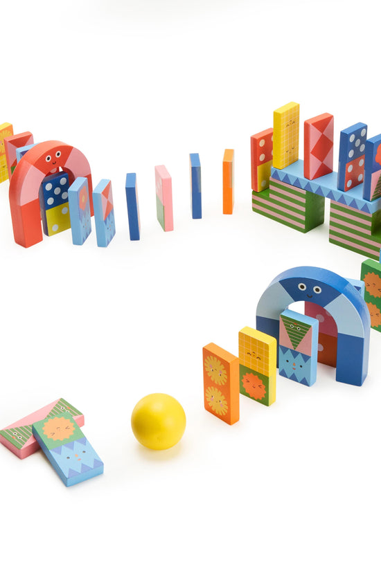 Topple Twist Dominoes