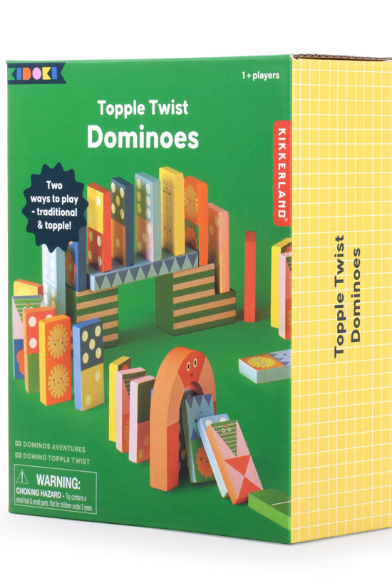 Topple Twist Dominoes