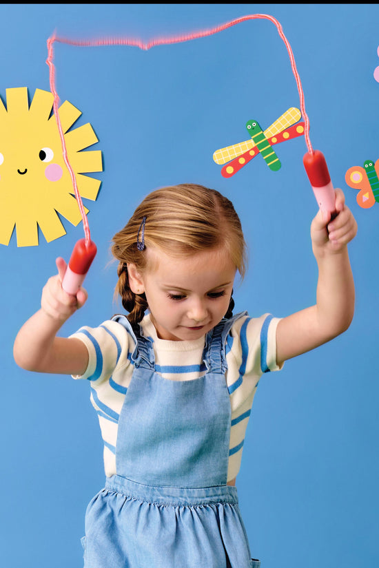 Popsicle Adjustable Skipping Rope (Wooden)