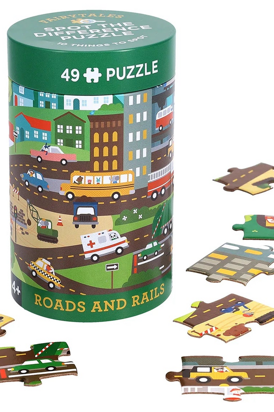 Rail & Roads Puzzle (spot the difference)